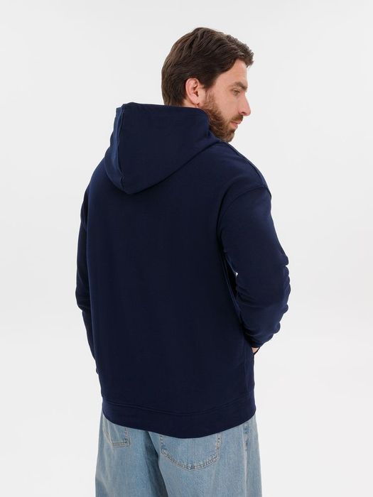 Худи оверсайз унисекс Outshine, темно-синее