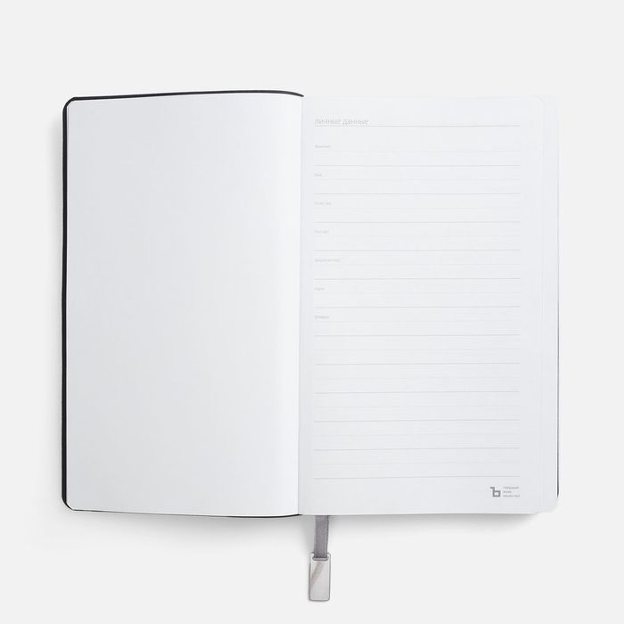 Ежедневник Petrus, недатированный, голубой