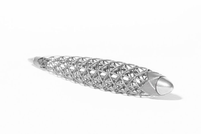 Вечная ручка Filum Titanium с двумя наконечниками (под заказ)