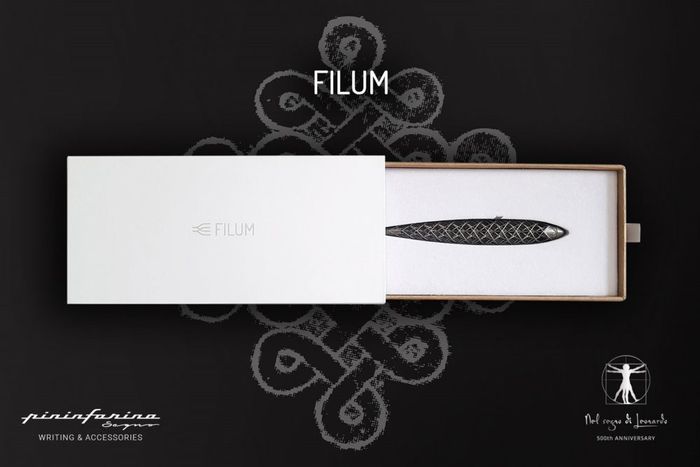 Вечная ручка Filum Titanium с двумя наконечниками (под заказ)