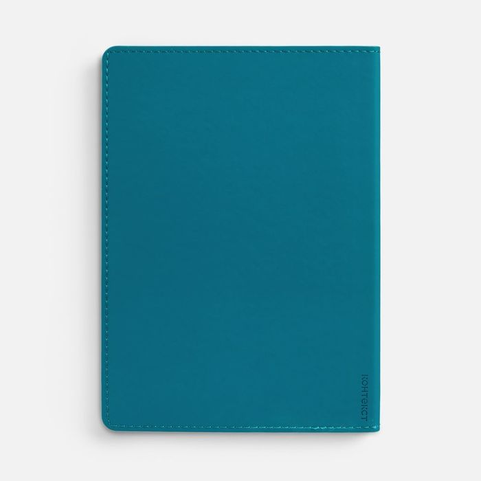Ежедневник Tact, недатированный, бирюзовый
