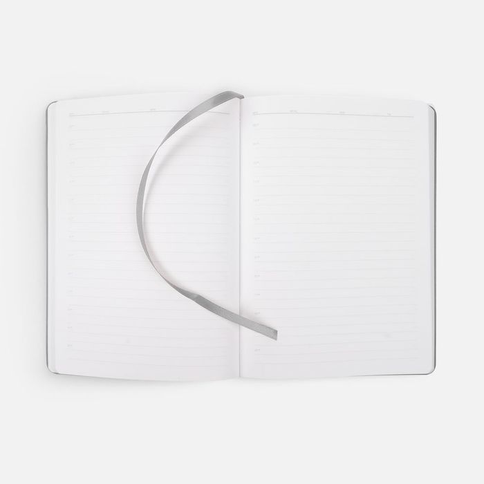 Ежедневник Tact, недатированный, серый