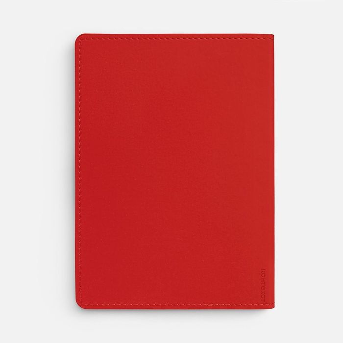 Ежедневник Tact, недатированный, красный