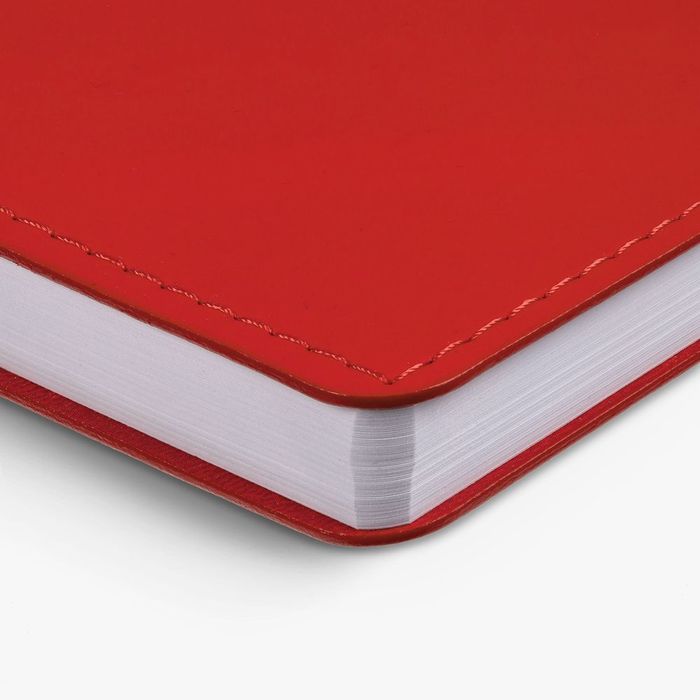 Ежедневник Tact, недатированный, красный