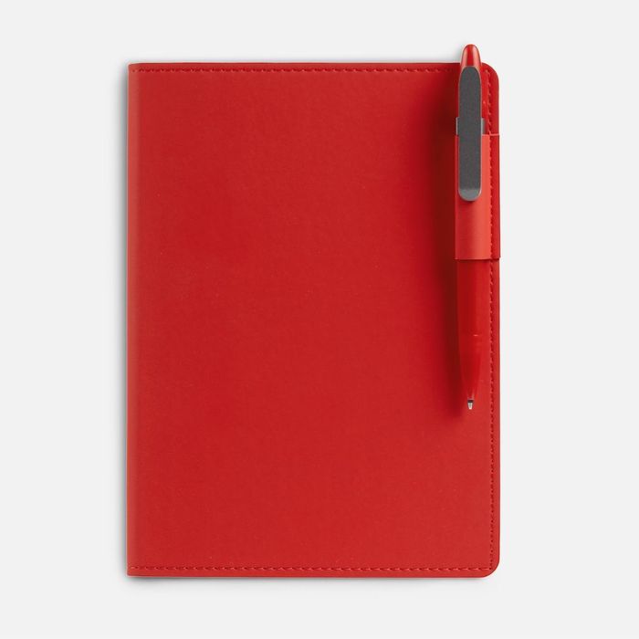 Ежедневник Tact, недатированный, красный