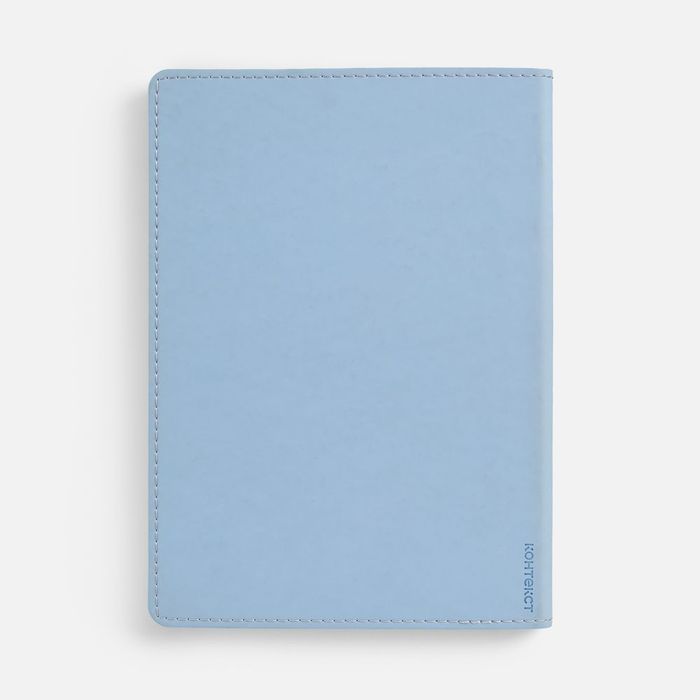 Ежедневник Tact, недатированный, голубой