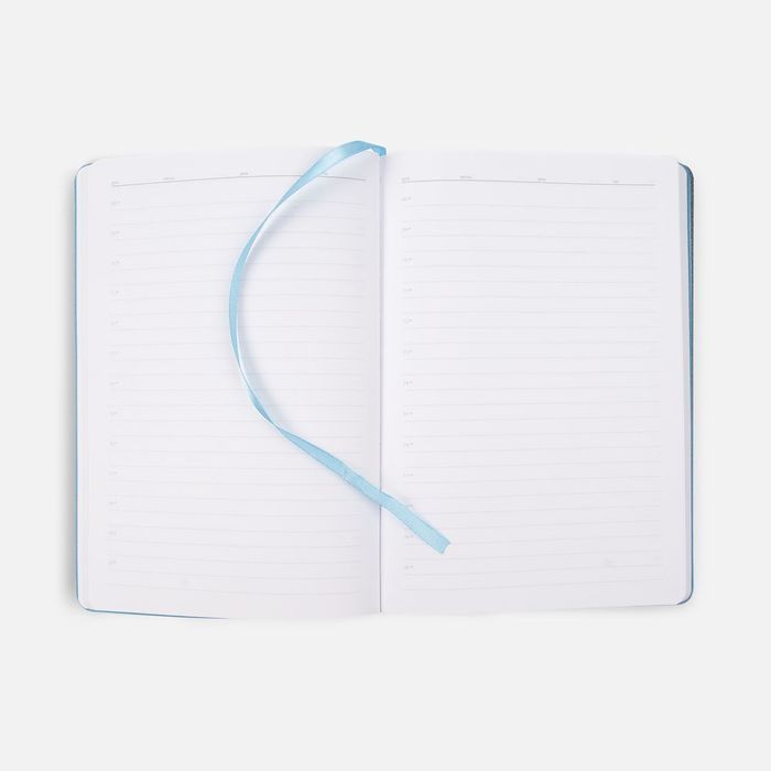 Ежедневник Tact, недатированный, голубой