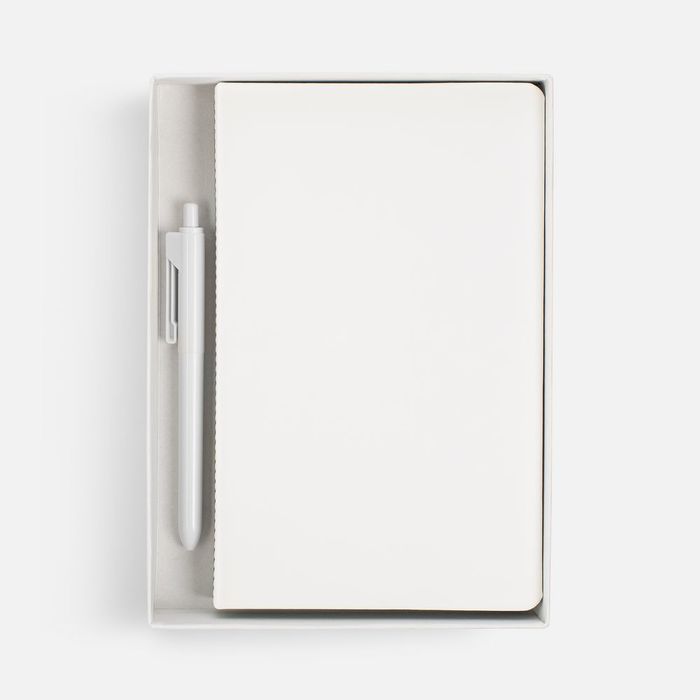 Набор Duplex, белый с желтым