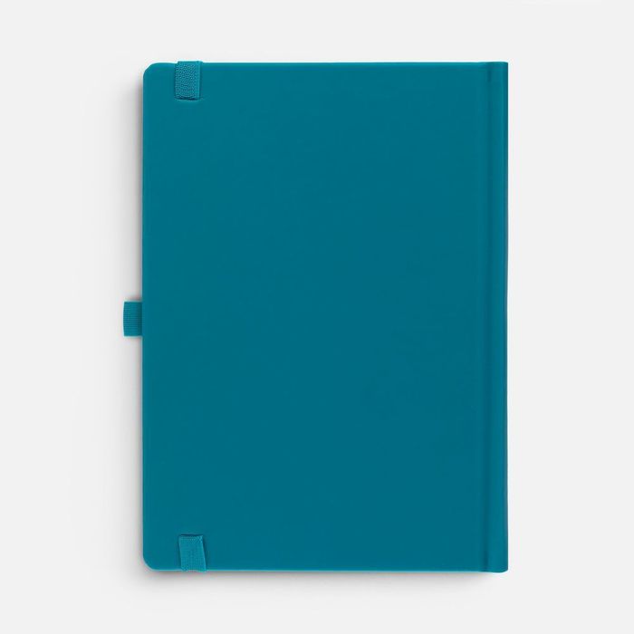 Ежедневник Favor Metal, недатированный, бирюзовый