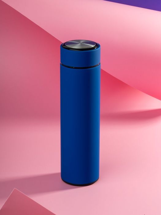 Термос с ситечком Percola, синий