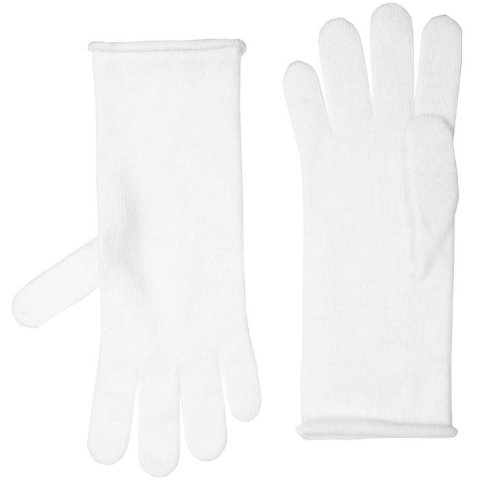 Перчатки Alpine, удлиненные, белые