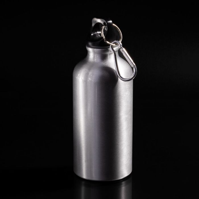 Бутылка для воды Funrun 400, серебристая