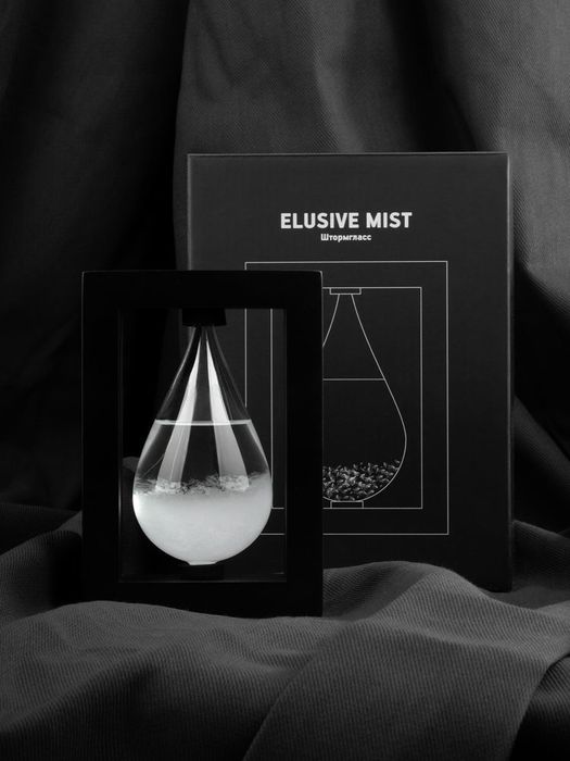 Штормгласс Elusive Mist, черный