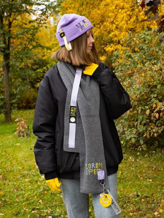 Шапка Urban Flow, ярко-фиолетовая