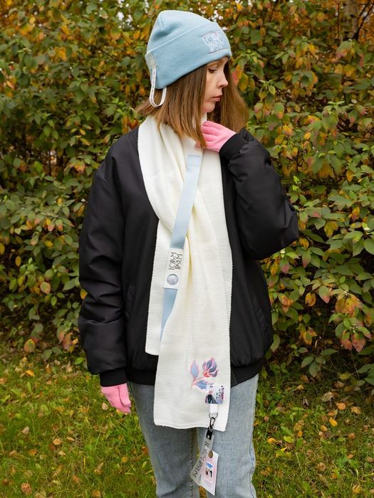 Шапка Urban Flow, голубой меланж