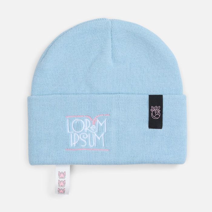 Шапка Urban Flow, голубой меланж