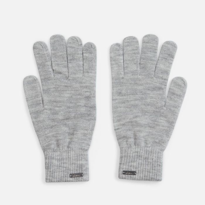 Перчатки Urban Flow, светло-серый меланж