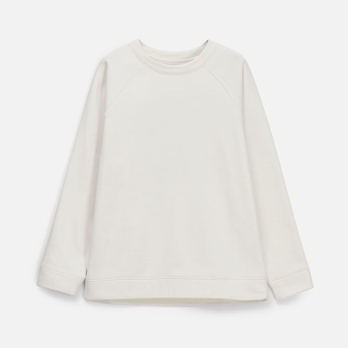 Свитшот унисекс S1, молочно-белый