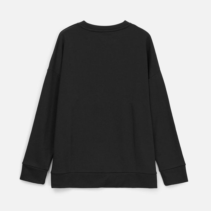 Свитшот унисекс S2, черный