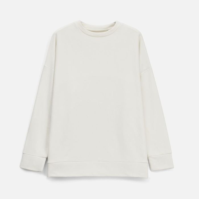 Свитшот унисекс S2, молочно-белый