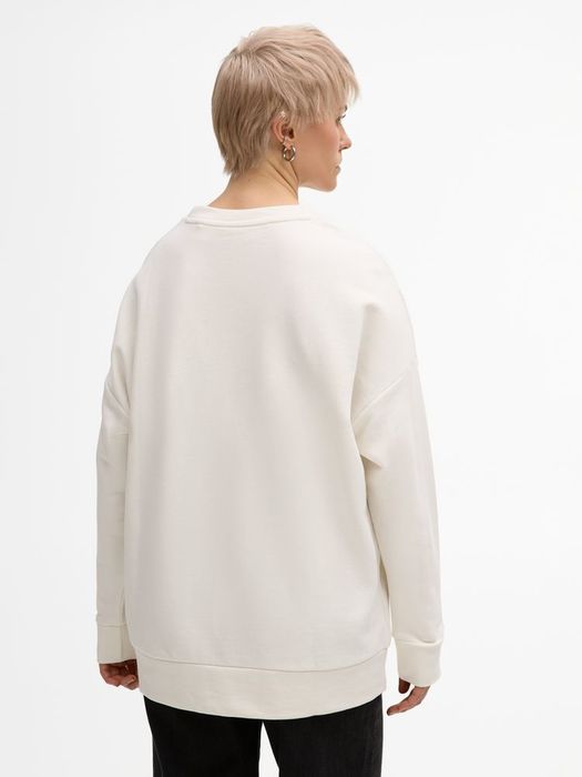 Свитшот унисекс S2, молочно-белый