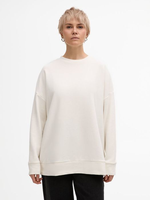 Свитшот унисекс S2, молочно-белый