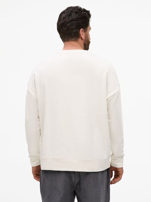 Свитшот унисекс S2, молочно-белый