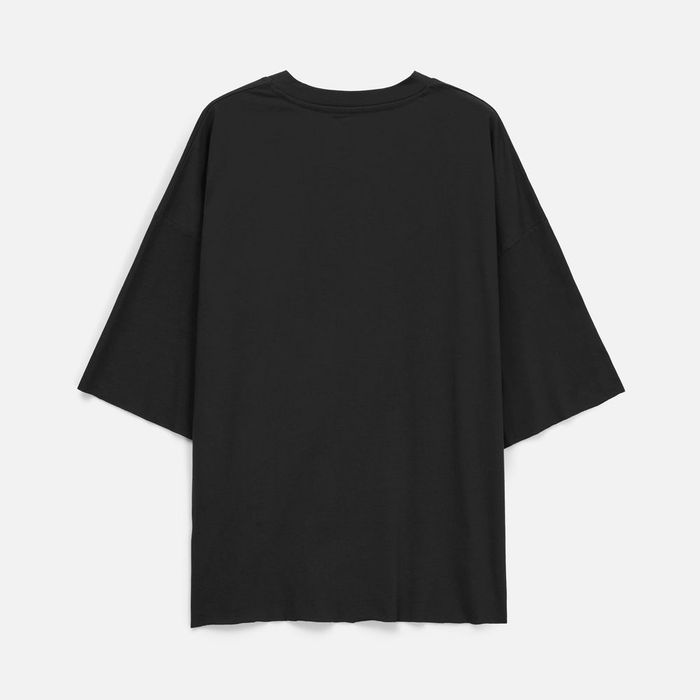 Футболка унисекс T1, черная