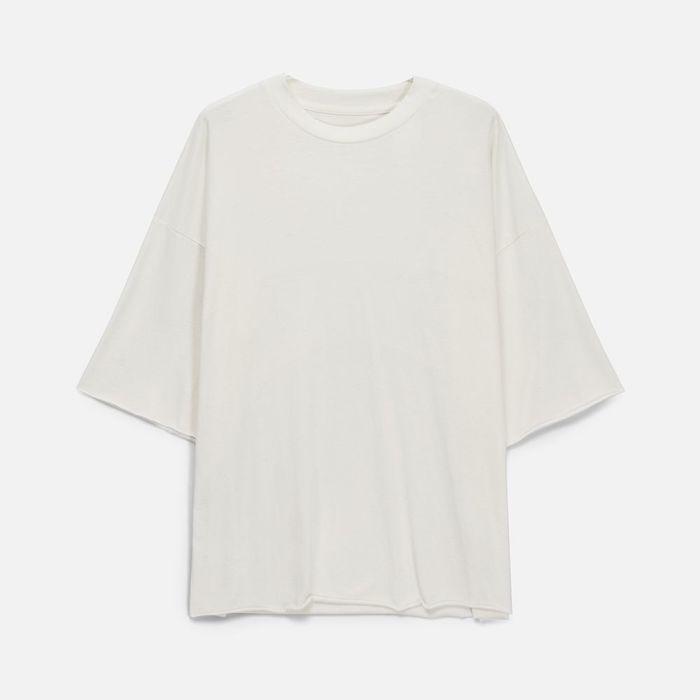 Футболка унисекс T1, молочно-белая