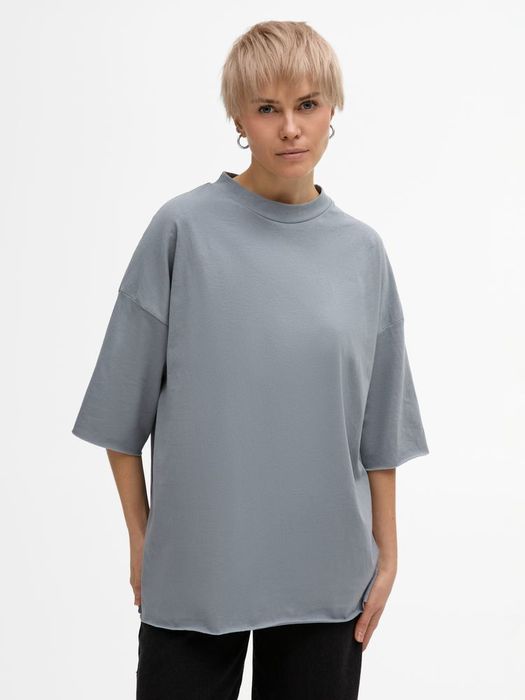 Футболка унисекс T1, серая