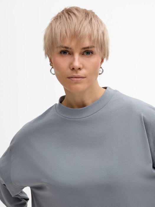 Футболка унисекс T1, серая