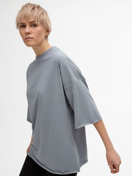 Футболка унисекс T1, серая