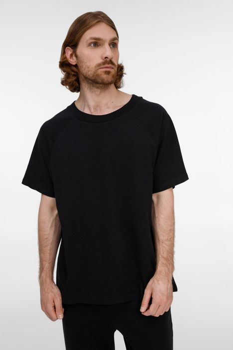 Футболка унисекс T2, черная