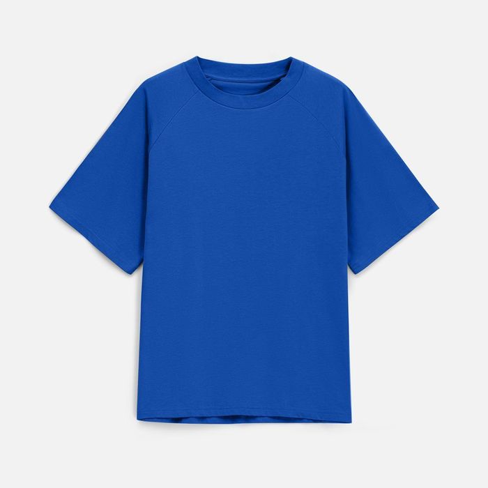 Футболка унисекс T2, синяя