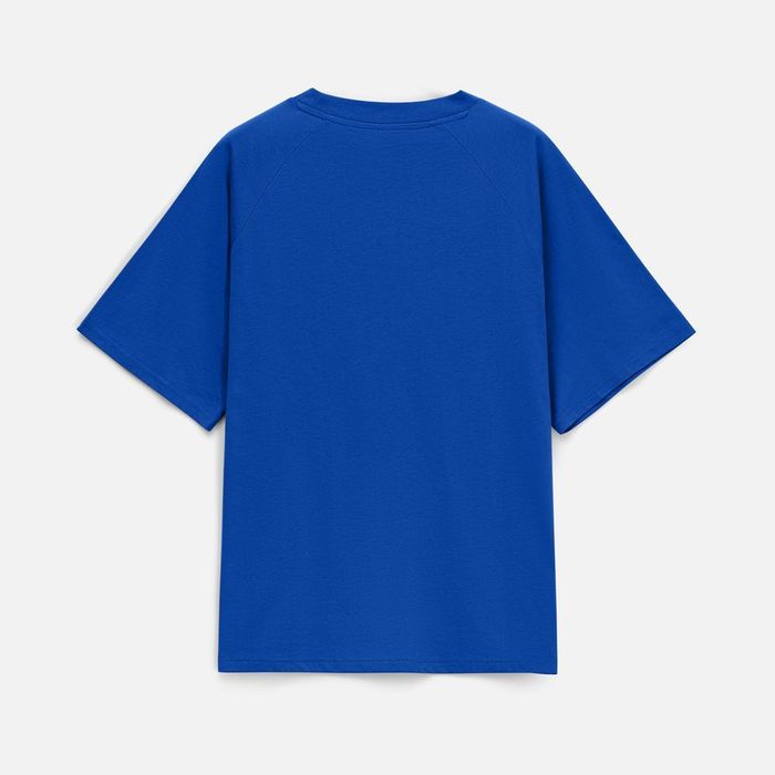 Футболка унисекс T2, синяя