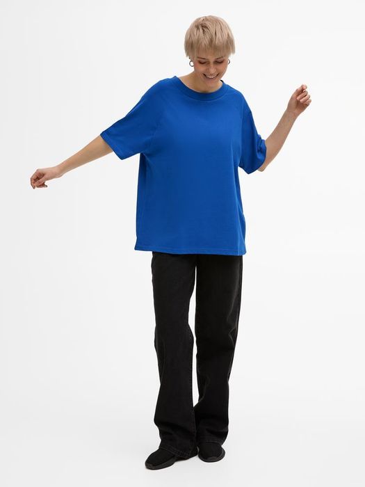 Футболка унисекс T2, синяя