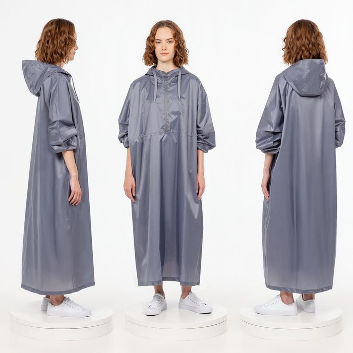 Дождевик-анорак R1, синий