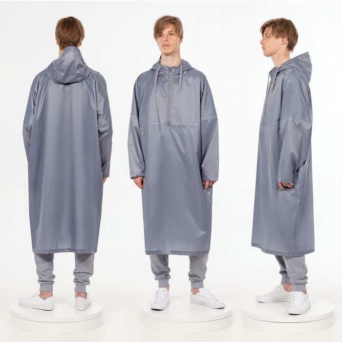 Дождевик-анорак R1, синий