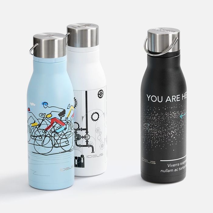 Термобутылка Tabenodo, белая