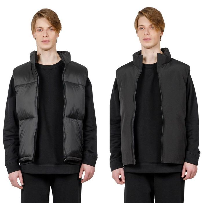 Жилет двусторонний V2, черный