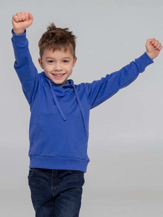 Худи детское Kirenga 2.0 Kids, ярко-синее