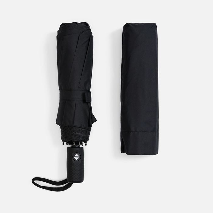 Складной зонт Dome Double с двойным куполом, черный