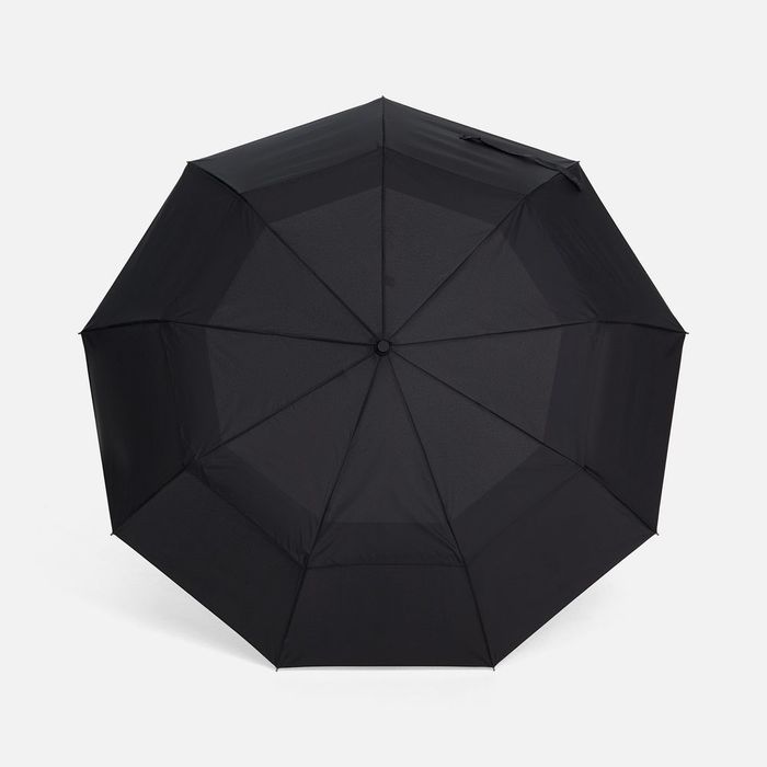 Складной зонт Dome Double с двойным куполом, черный