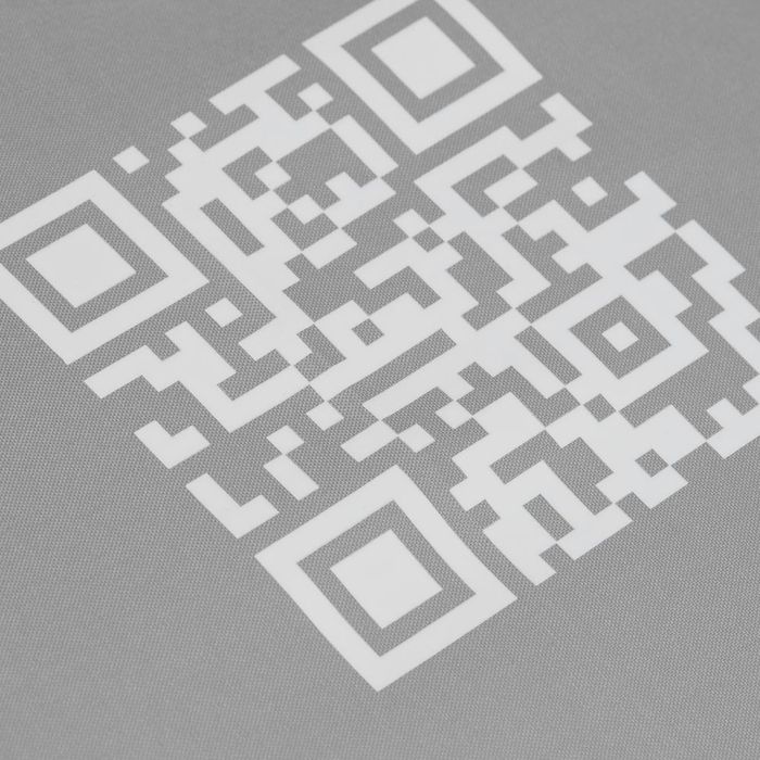 Зонт складной Hard Work с проявляющимся рисунком, серый