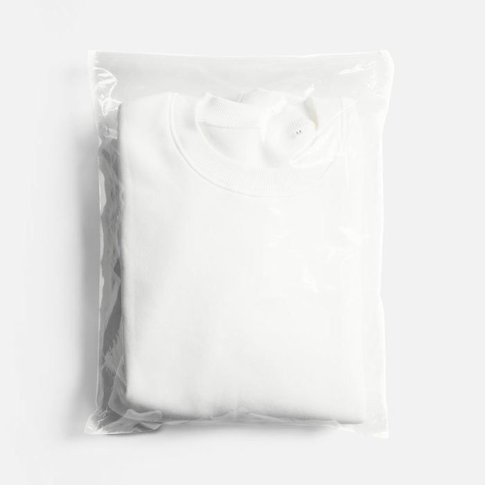 Свитшот оверсайз унисекс True Self, молочно-белый