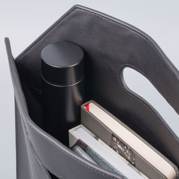 Термобутылка Metropolis, черная