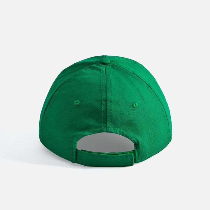 Бейсболка Apollo, ярко-зеленая