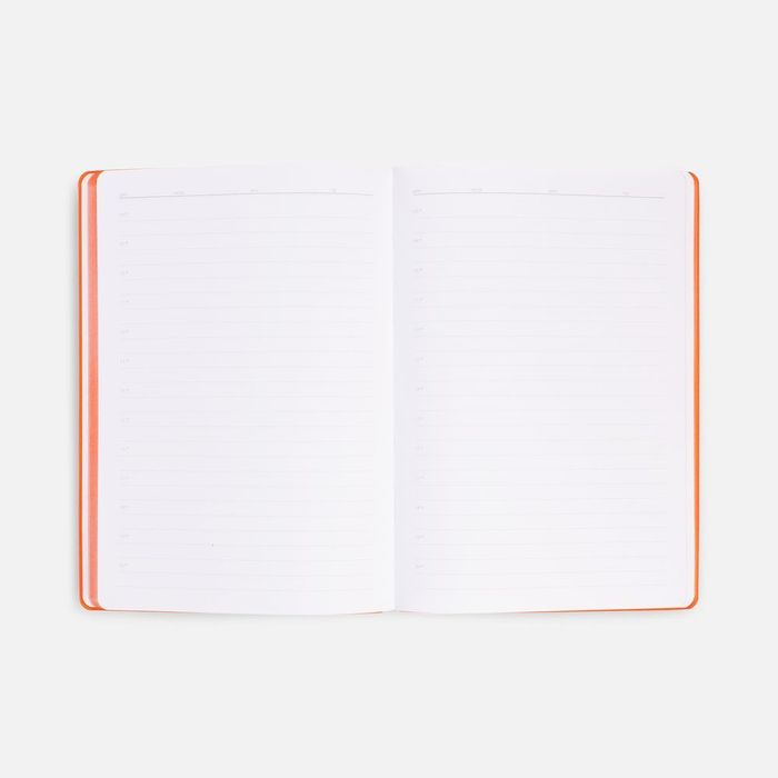 Ежедневник Flexpen Shall, недатированный, оранжевый