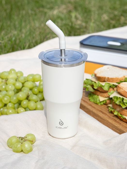 Термостакан Sapporo М, белый (молочный)