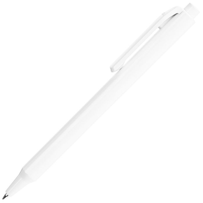 Ручка шариковая Pigra P04 Polished, белая